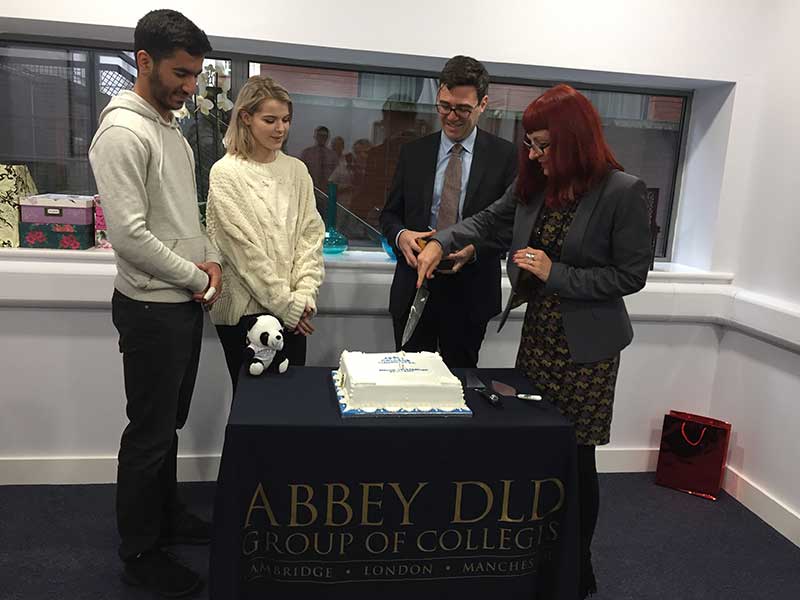Abbey College Manchester New Facilities Opening 